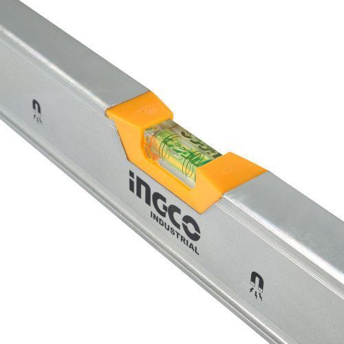 Рівень 60 см 3 капсули алюмінієва рамка 1,5 мм з магнітами INGCO INDUSTRIAL HSL38060M фото