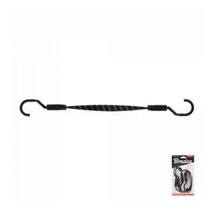 Гумка еластична FLAT BUNGEE CORD HOOK чорна 1,8 х 80см - 2 шт, у блістері, BCH5-18080BC-B BCH5-18080BC-B фото