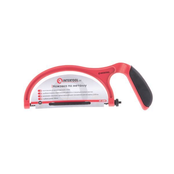 Ножівка по металу 150 мм INTERTOOL HT-3308 HT-3308 фото