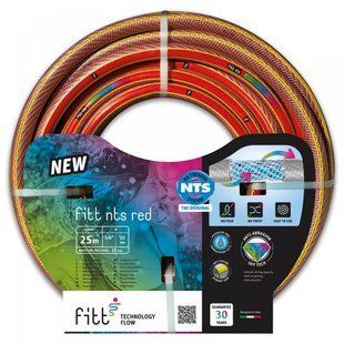 Шланг для поливу NTS RED 1/2" 25м, NTSRD1/225 NTSRD1/225 фото