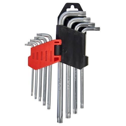 Набір ключів шестигранних Torx 9 шт. Т10&ndash;Т50 Vitals Master 189338 фото