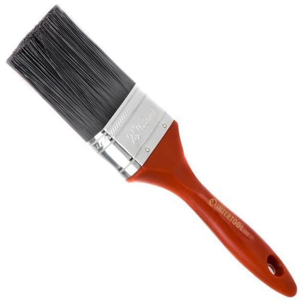 Пензель флейцевий зі штучним ворсом 2,5&rdquo; INTERTOOL KT-1463 KT-1463 фото