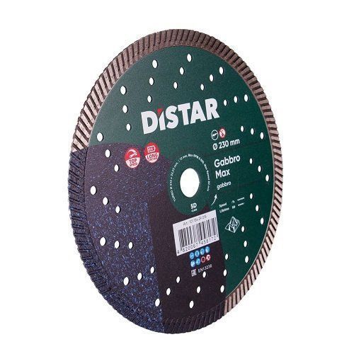 Круг алмазний Distar TURBO Gabbro Max 230х22,2 мм 10115429018 фото