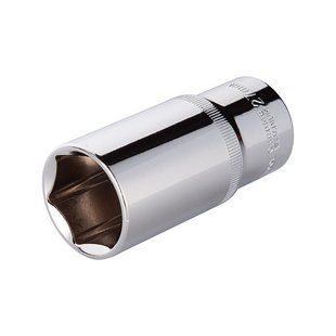 Головка шестигранна подовжена 1/2" 27*78 мм CrV INTERTOOL ET-0127 ET-0127 фото