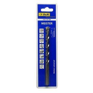 Свердло універсальне S & R Meister 10x150 мм 216110150 фото