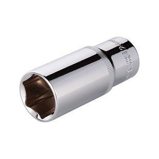 Головка шестигранна подовжена 1/2" 24*78 мм CrV INTERTOOL ET-0124 ET-0124 фото