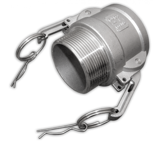 KAMLOK Тип B - РЗ 4"- нержавіюча сталь, CGB400A/SS CGB400A/SS фото