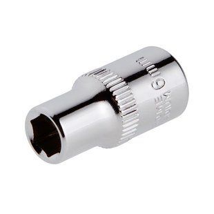 Головка шестигранна 1/4", 6 мм, Cr-V STORM INTERTOOL ET-0436 ET-0436 фото