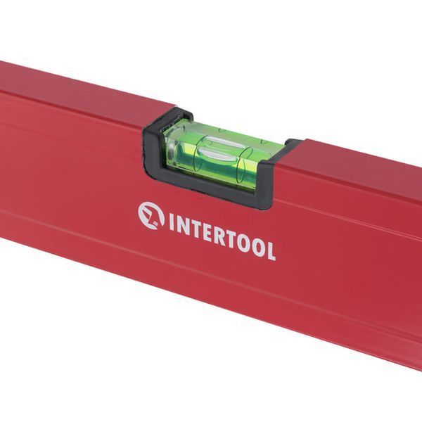 Рівень будівельний 400 мм, 3 вічка, перетин 22*59 мм INTERTOOL MT-1131 MT-1131 фото