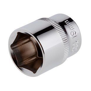 Головка шестигранна 3/8", 19 мм, Cr-V&nbsp;STORM INTERTOOL ET-0419 ET-0419 фото