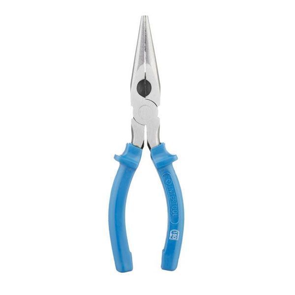Довгогубці прямі, 180 мм INTERTOOL HT-0122 HT-0122 фото