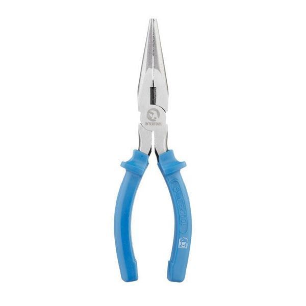 Довгогубці прямі, 180 мм INTERTOOL HT-0122 HT-0122 фото