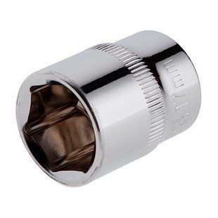 Головка шестигранна 3/8", 17 мм, Cr-V&nbsp;STORM INTERTOOL ET-0417 ET-0417 фото