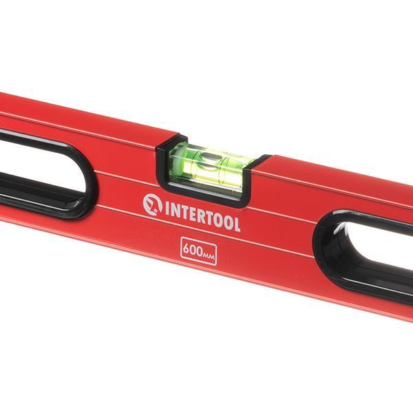Рівень 600 мм, 3 вічка INTERTOOL MT-1106 MT-1106 фото
