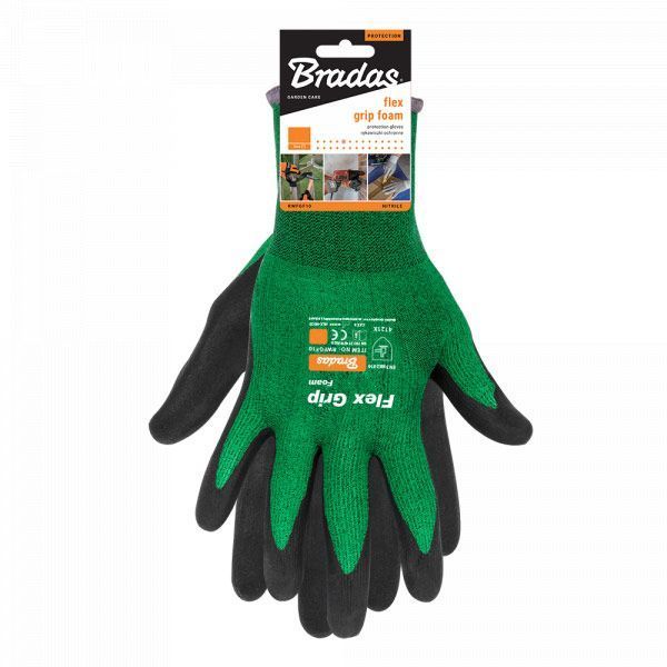 Рукавички захисні FLEX GRIP FOAM, нітрил, розмір 9, RWFGF9 RWFGF9 фото
