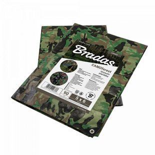 Тент камуфляж CAMOforest, 3х5м, 90 г/м&sup2;, PLCF903/5 PLCF903/5 фото