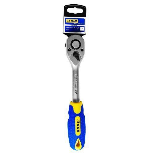 Ключ-трещетка з реверсом S & R 1/2 "45 зубів 465045012 фото