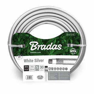 Шланг для поливу NTS WHITE SILVER 1/2" &ndash; 50м, WWS1/250 WWS1/250 фото
